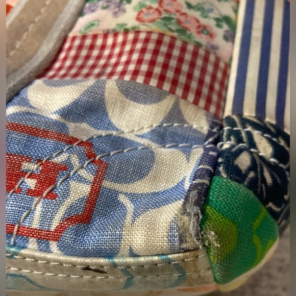 COACH Multi Pattern Patchwork Handbag - Picture 9 of 10